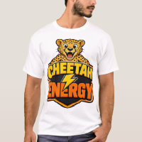 Camiseta de energía de guepardo
