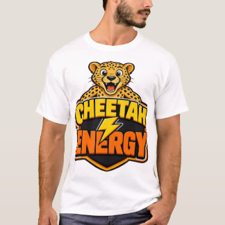 Camiseta de energía de guepardo