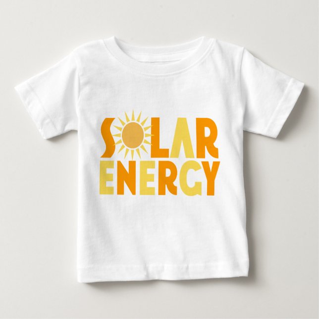 Camiseta de energía solar del regalo (Anverso)