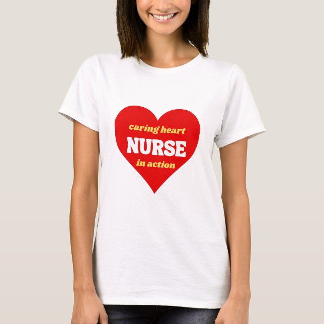 Camiseta de enfermera, camiseta de enfermera, té d (Anverso)