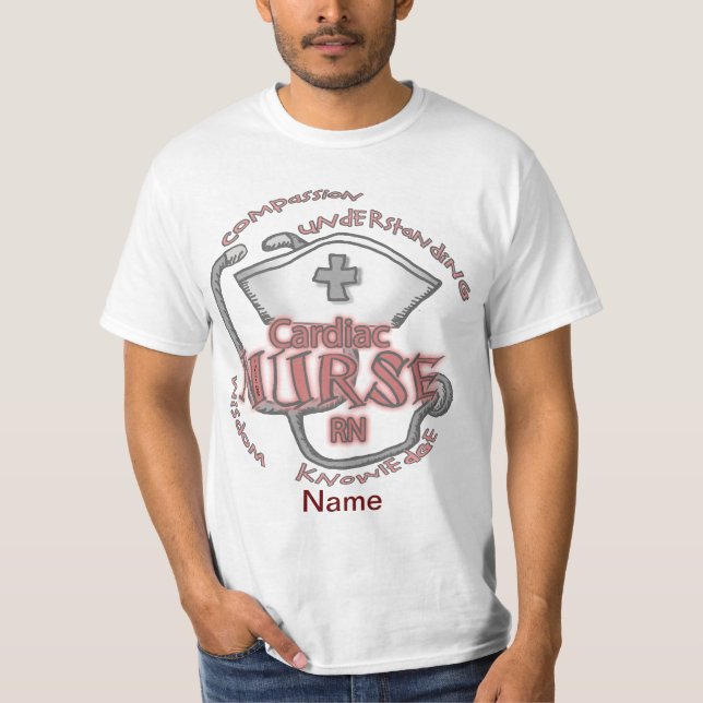 Camiseta de Enfermera Cardiaca Axiom (Anverso)