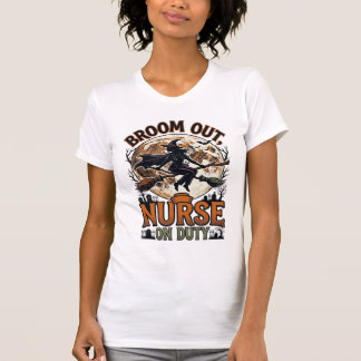 Camiseta de enfermera de Halloween Diseño divertid