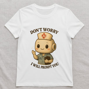 Camiseta de enfermera de IA; Tecnología de enferme