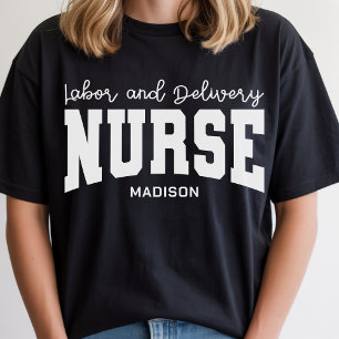 Camiseta de Enfermera de Parto Personalizada, Rega