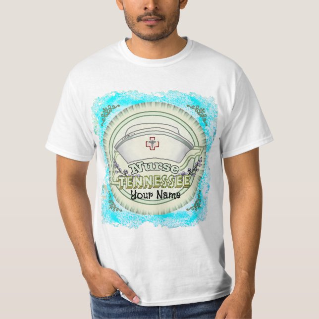 Camiseta de Enfermera de Tennessee (Anverso)