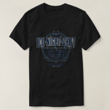 Camiseta de enfermera de turno de noche en UCI | T