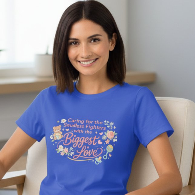 Camiseta de enfermera de UCI neonatal para los luc (Subido por el creador)