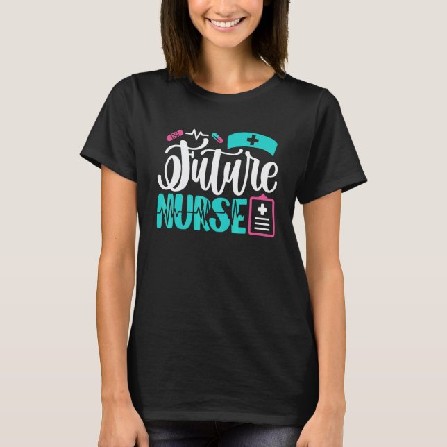 Camiseta de Enfermera en Progreso Estudiante de Es (Anverso)