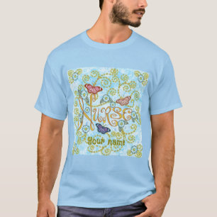 Camiseta de Enfermera Mariposa
