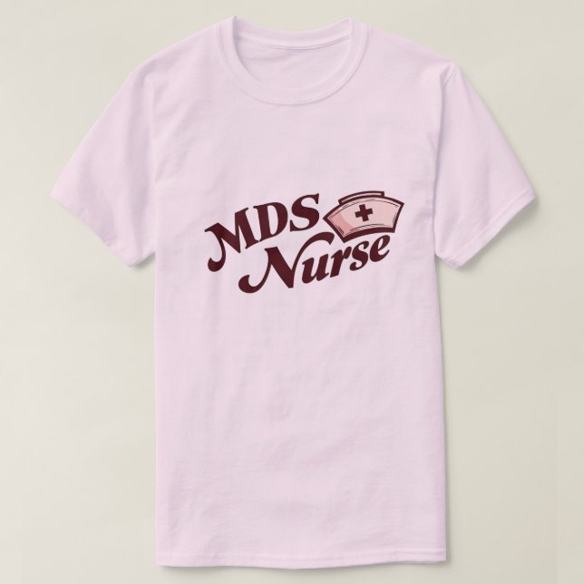 Camiseta de Enfermera MDS | Regalo Perfecto para E (Diseño del anverso)