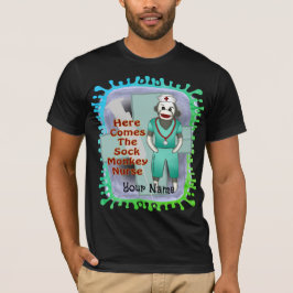 Camiseta de enfermera mono de calcetín