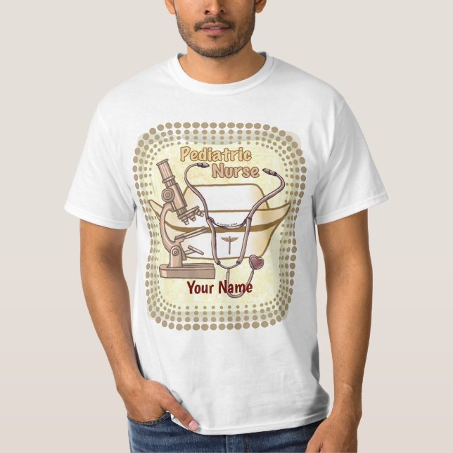 Camiseta de enfermera pediátrica (Anverso)