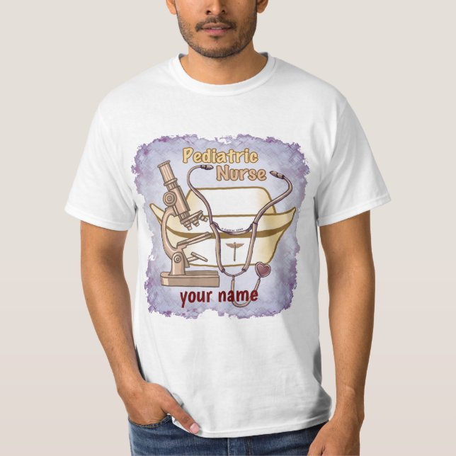 Camiseta de enfermera pediátrica (Anverso)