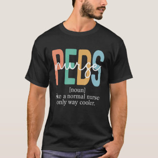 Camiseta de enfermera pediátrica PEDS RN pediatra