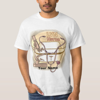 Camiseta de enfermera personalizado de LVN
