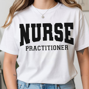 Camiseta de Enfermera Practicante Universitaria Re