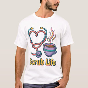 Camiseta de Enfermera Scrub Life