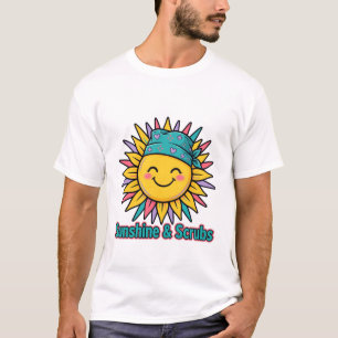 Camiseta de enfermera Sunshine and Scrubs