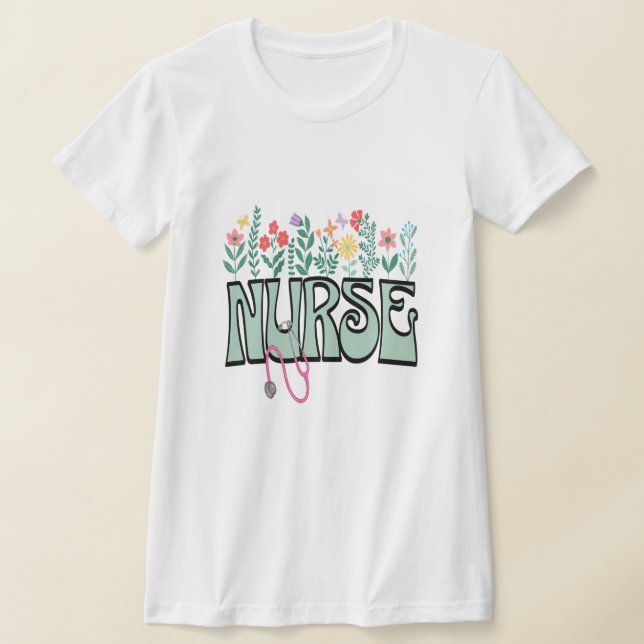 Camiseta de enfermera Tee para trabajadores de la  (Distribución)