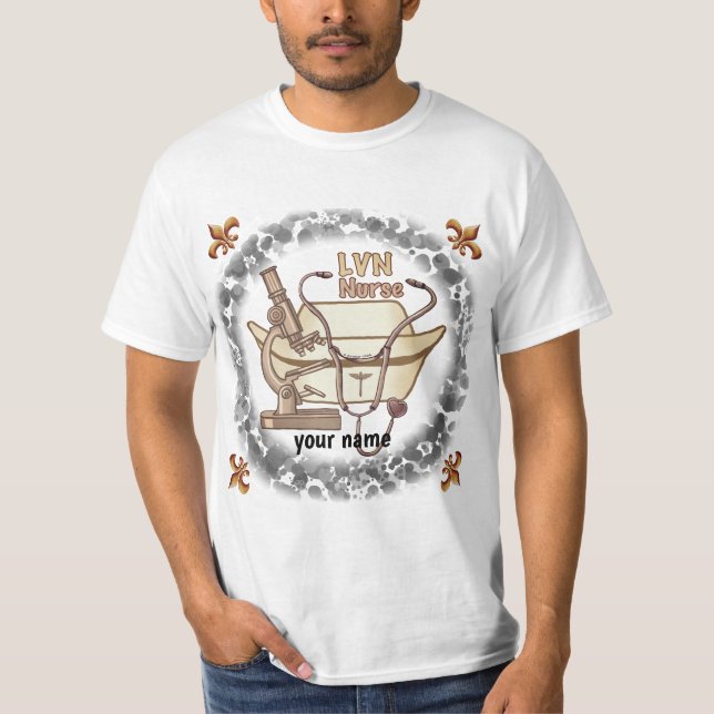camiseta de enfermería de LVN (Anverso)