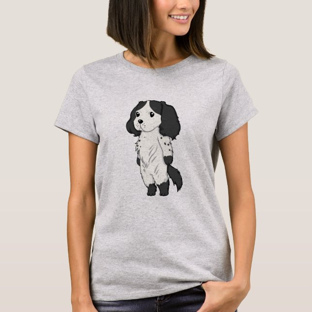 Camiseta de English Cocker Spaniel (Anverso)