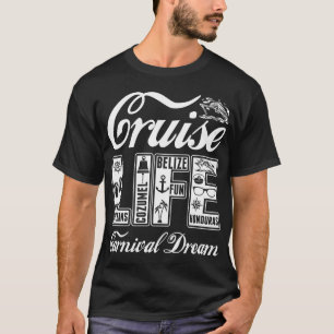 Camiseta de ensueño del Carnaval de la vida en cr