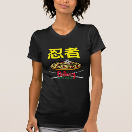Camiseta De Entrega De Pizza Ninja
