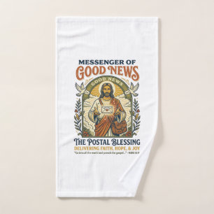 Camiseta de entrega de trabajador postal de Jesús