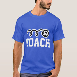 Camiseta de entrenador de fútbol