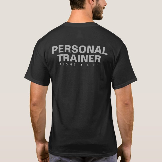 Camiseta de entrenador personal (Reverso)