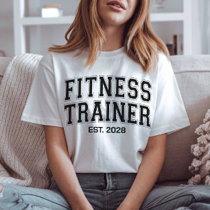 Camiseta de Entrenador Personalizado de Fitness, C