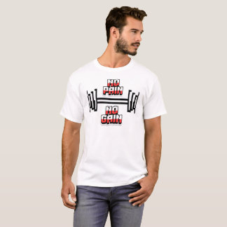 Camiseta de entrenamiento de fitness sin dolor sin