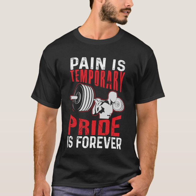 Camiseta de entrenamiento de gimnasia con camiseta (Anverso)