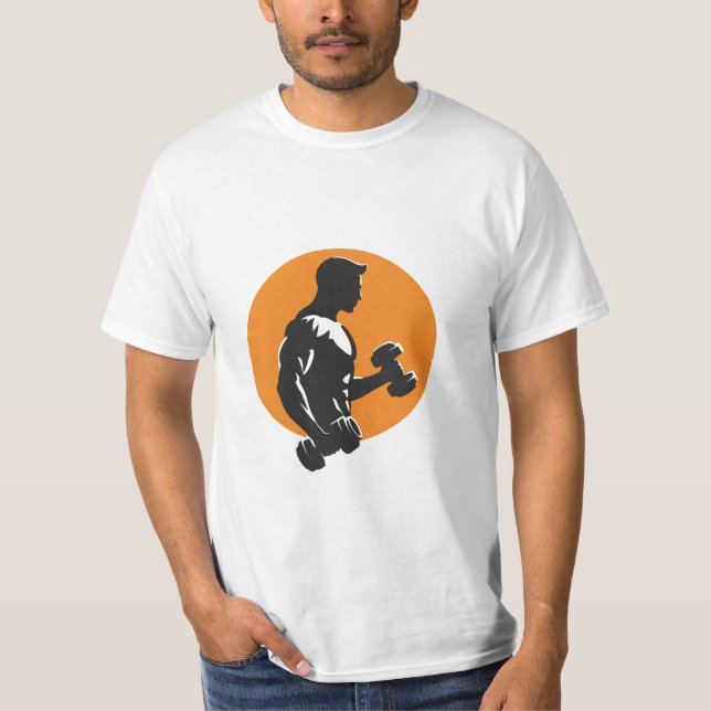 Camiseta de entrenamiento de GYM (Anverso)