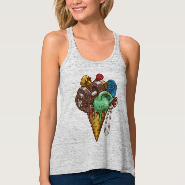 Camiseta De Entrenamiento De Helado (Anverso)