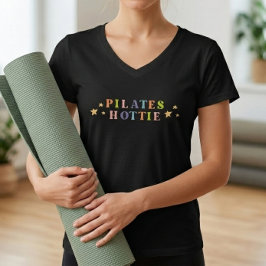 Camiseta de Entrenamiento de Pilates Hottie