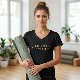 Camiseta de entrenamiento de Pilates Hottie