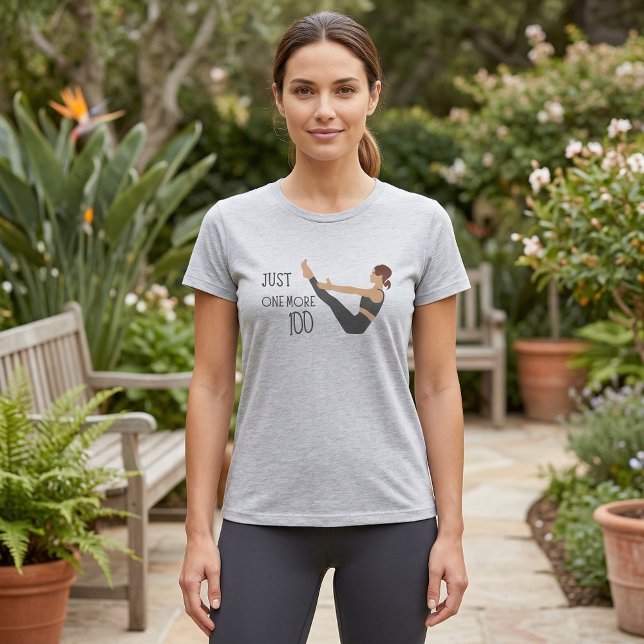 Camiseta de entrenamiento de Pilates Just One More (Pilates Tshirt)