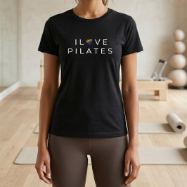 Camiseta de entrenamiento minimalista con corazón 