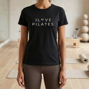 Camiseta de entrenamiento minimalista con corazón