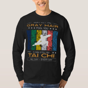 Camiseta de entusiasta de Tai Chi - Cabello gris, 