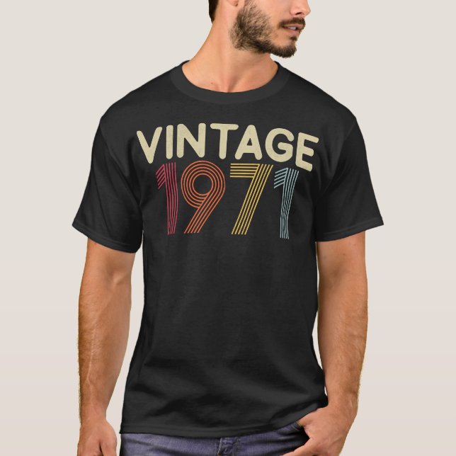 Camiseta de época de 1971 (Anverso)