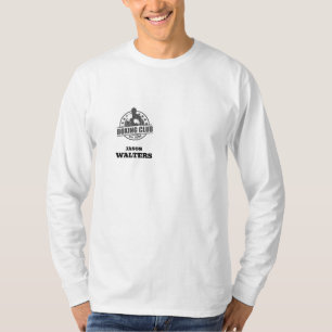 Camiseta de equipo de boxeo con nombre y su logoti