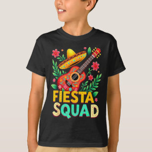 camiseta de equipo de fiesta mexicana para la fies