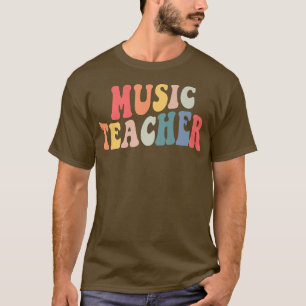 Camiseta de equipo de profesor de música genial Pr
