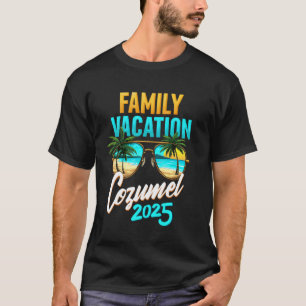 Camiseta de equipo de vacaciones familiares viaje 