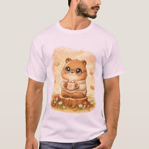 Camiseta de erizo bebé adorable – Bosque encantado