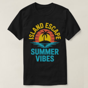 Camiseta de escape a la isla