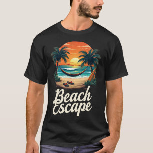 Camiseta de escape de la playa