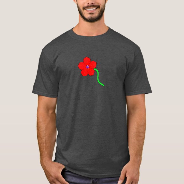 Camiseta de escarlata Pimpernel (Anverso)